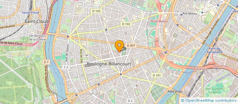 localisation de l'entreprise ASSOCIATION STRATEGOS à BOULOGNE-BILLANCOURT