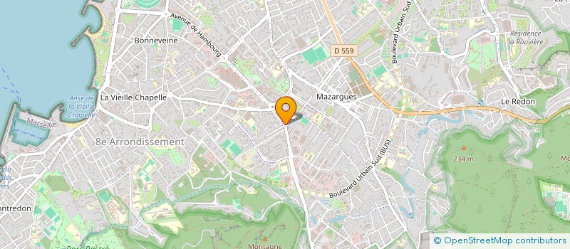 localisation de l'entreprise ASSOCIATION  STUDIO 22-12  MARSEILLE