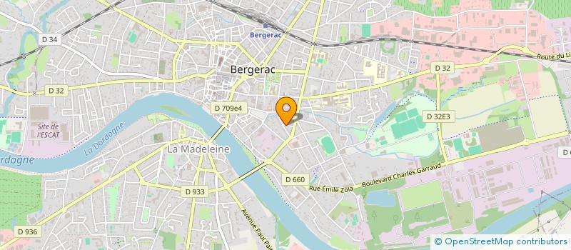 localisation de l'entreprise ASSOCIATION STUDPRIV à BERGERAC