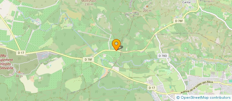 localisation de l'entreprise ASSOCIATION STUNT BROSS  FONTVIEILLE