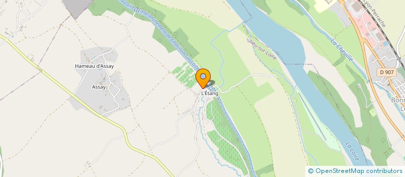 localisation de l'entreprise ASSOCIATION STUNT HORSE SHOW  BEAULIEU SUR LOIRE