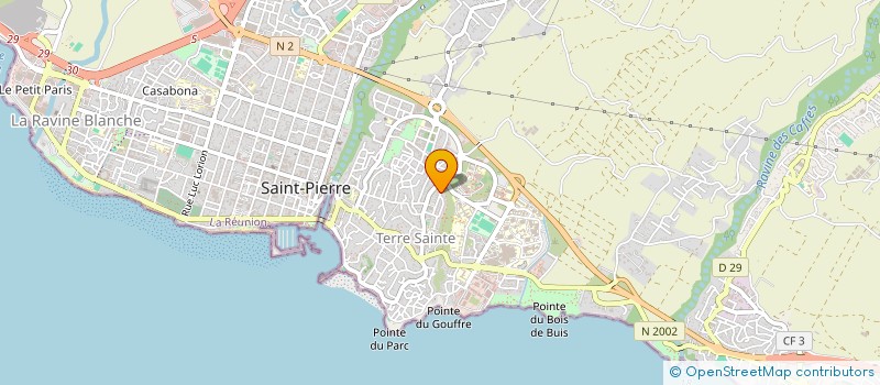 localisation de l'entreprise ASSOCIATION SUD ' ADOS à SAINT-PIERRE