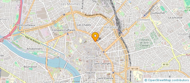localisation de l'entreprise ASSOCIATION SUD OUEST à TOULOUSE