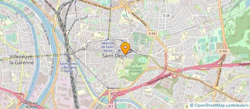 localisation de l'entreprise ASSOCIATION SUGER à SAINT-DENIS