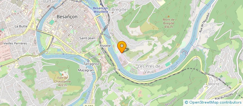 localisation de l'entreprise ASSOCIATION SUPERSENOR à BESANCON