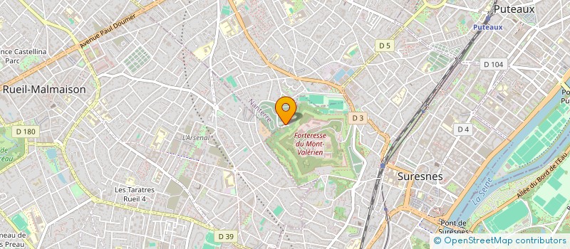 localisation de l'entreprise ASSOCIATION SURESNOISE D'EQUITATION à SURESNES