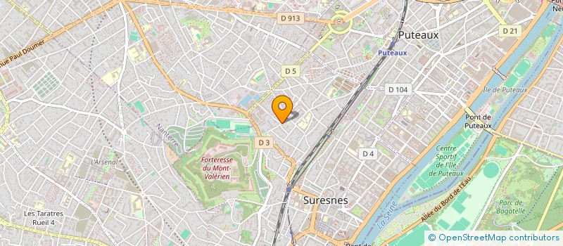 localisation de l'entreprise ASSOCIATION SURESNOISE POUR L'ACCUEIL DES REFUGIES à SURESNES