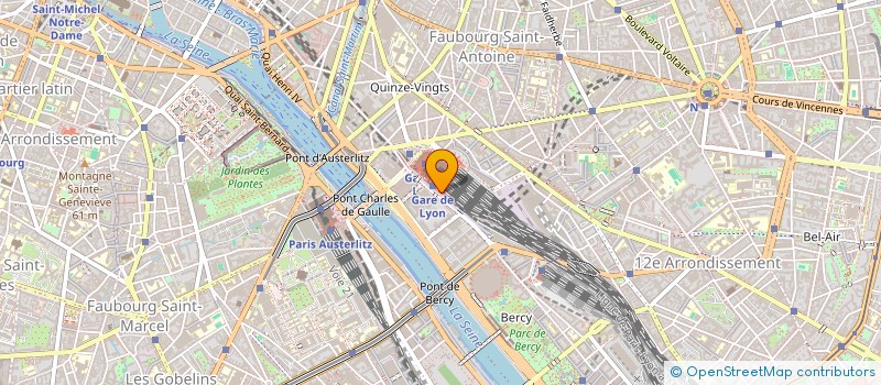 localisation de l'entreprise ASSOCIATION SURETE FERROVIAIRE DE PARIS-LYON (ASFPL)  PARIS