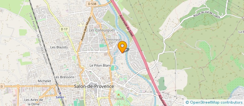 localisation de l'entreprise ASSOCIATION SURVIE 85 à SALON-DE-PROVENCE