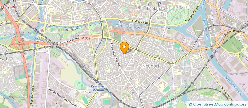 localisation de l'entreprise ASSOCIATION SURVIVANCE à STRASBOURG
