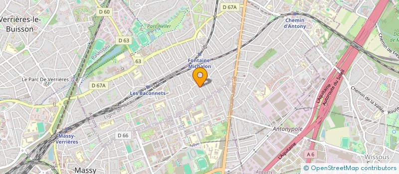 localisation de l'entreprise ASSOCIATION SWAIDA FRENCH SOCIETY  ANTONY