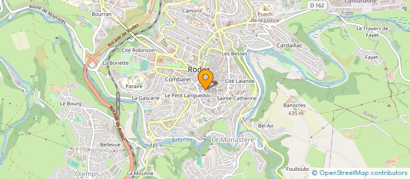 localisation de l'entreprise ASSOCIATION SWEETART  RODEZ