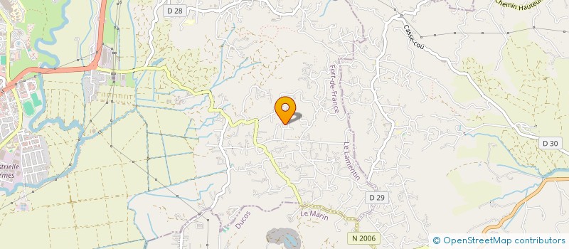 localisation de l'entreprise ASSOCIATION SWEETYEVENTS972  LE LAMENTIN