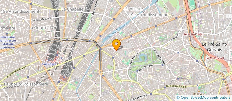 localisation de l'entreprise ASSOCIATION SWELL  PARIS