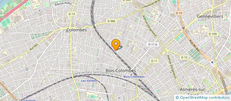 localisation de l'entreprise ASSOCIATION SYMPHOLYRE à BOIS-COLOMBES