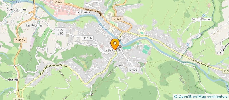 localisation de l'entreprise ASSOCIATION SYND AUTORISEE DE L'AUBRAC à ESPALION