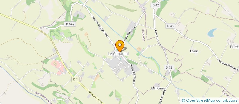 localisation de l'entreprise ASSOCIATION SYND AUTORISEE DE LAGARRIGUE à CARAMAN