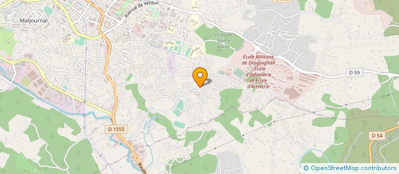 localisation de l'entreprise ASSOCIATION SYND LES TEISSONNIERES  DRAGUIGNAN