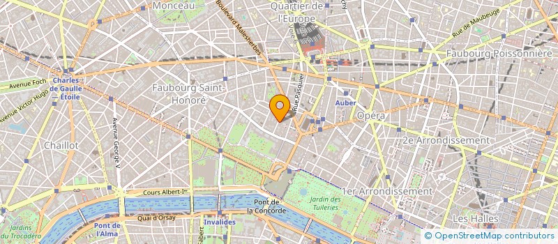 localisation de l'entreprise ASSOCIATION SYND RIVERAINS FEDERAT NAT  PARIS