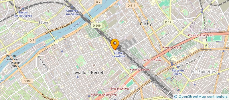 localisation de l'entreprise ASSOCIATION SYNDICALE AFUL à LEVALLOIS PERRET