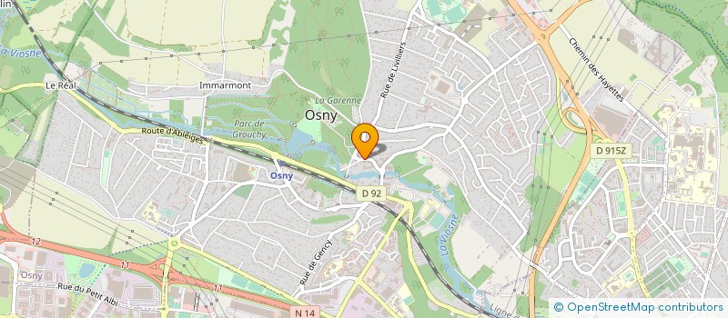 localisation de l'entreprise ASSOCIATION SYNDICALE AUTORISEE à OSNY