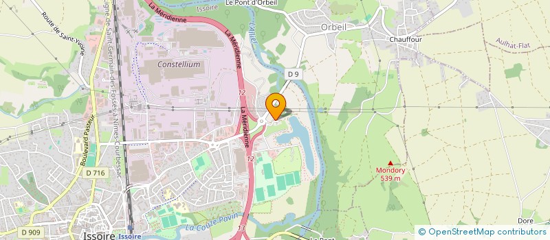 localisation de l'entreprise ASSOCIATION SYNDICALE AUTORISEE  SAINT-YVOINE