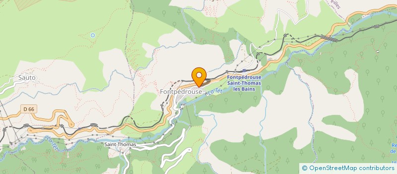 localisation de l'entreprise ASSOCIATION SYNDICALE AUTORISEE CANAL BAC DU SOLA  SERDINYA