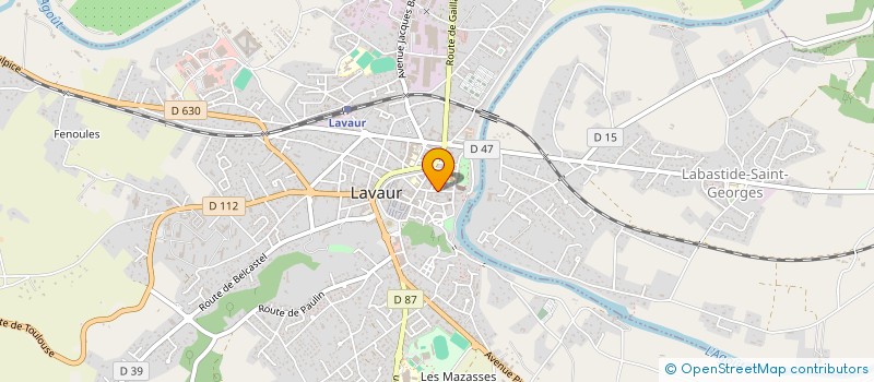 localisation de l'entreprise ASSOCIATION SYNDICALE AUTORISEE D'IRRIGATION ET DE DRAINAGE DE GIROUSSENS à GIROUSSENS