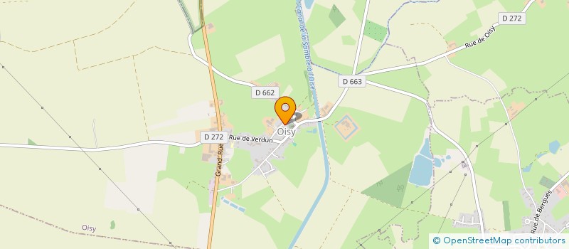 localisation de l'entreprise ASSOCIATION SYNDICALE AUTORISEE D'OISY  OISY