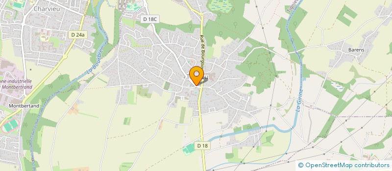 localisation de l'entreprise ASSOCIATION SYNDICALE AUTORISEE DE CHAVANOZ-ANTHON  CHAVANOZ