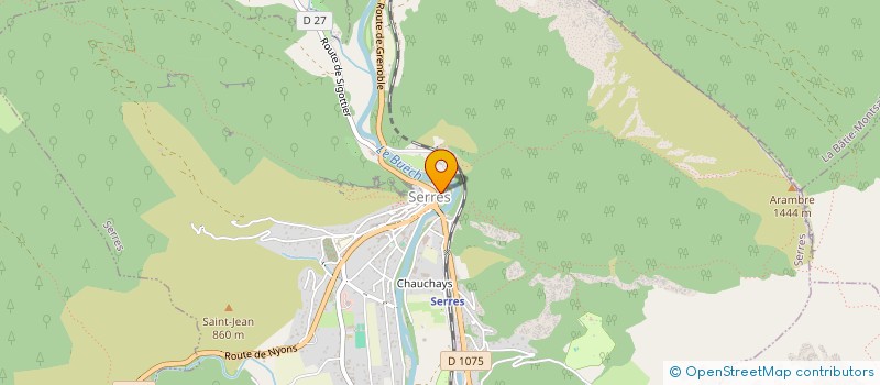 localisation de l'entreprise ASSOCIATION SYNDICALE AUTORISEE DE LA BLAISANCE  TRESCLEOUX