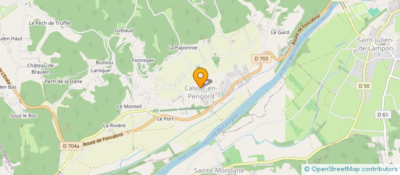 localisation de l'entreprise ASSOCIATION SYNDICALE AUTORISEE DE PRATS-DE-CARLUX à PRATS-DE-CARLUX