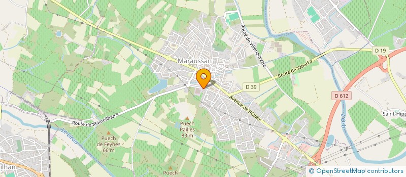 localisation de l'entreprise ASSOCIATION SYNDICALE AUTORISEE DES IRRIGANTS DU PAYS D ENSERUNE à MARAUSSAN