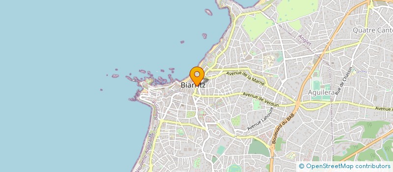 localisation de l'entreprise ASSOCIATION SYNDICALE AUTORISEE DES PROPRIETAIRES IMPASSE HISPANO à BIARRITZ
