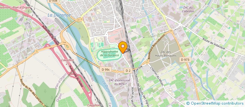 localisation de l'entreprise ASSOCIATION SYNDICALE AUTORISEE DU CANAL ST JULIEN à CAVAILLON
