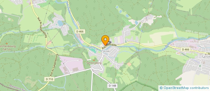 localisation de l'entreprise ASSOCIATION SYNDICALE AUTORISEE DU HIRTENBERG à RIMBACH-PRES-MASEVAUX