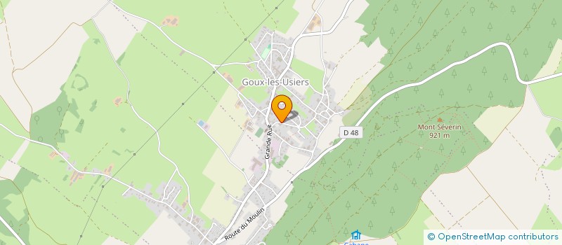 localisation de l'entreprise ASSOCIATION SYNDICALE AUTORISEE DU MONT D USIERS  VAL D'USIERS