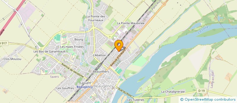 localisation de l'entreprise ASSOCIATION SYNDICALE CLOS PORTE DIEU à BEAUGENCY