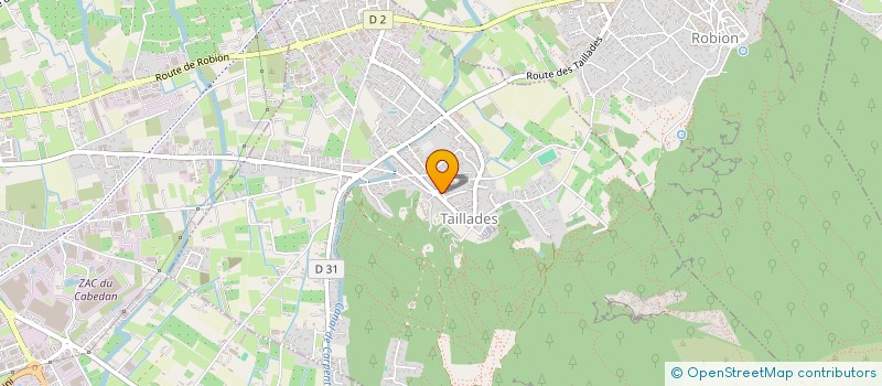 localisation de l'entreprise ASSOCIATION SYNDICALE CONSTITUEE D'OFFICE DE LA MAYRE DES JOURDANS  TAILLADES