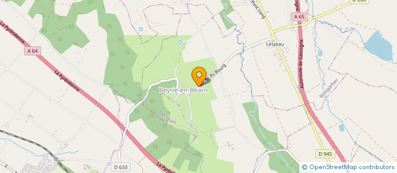 localisation de l'entreprise ASSOCIATION SYNDICALE DE CAUBIOS  CAUBIOS-LOOS