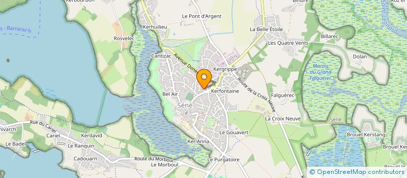 localisation de l'entreprise ASSOCIATION SYNDICALE DE LA FONTAINE à SENE