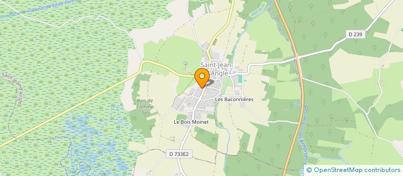 localisation de l'entreprise ASSOCIATION SYNDICALE DE MARTROU  ECHILLAIS