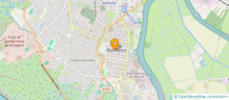 localisation de l'entreprise ASSOCIATION SYNDICALE DE ROCHEFORT OUEST à ROCHEFORT