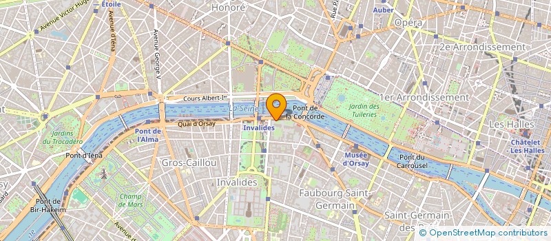 localisation de l'entreprise ASSOCIATION SYNDICALE DES AGENTS D'ORIENT (ASAO)  PARIS