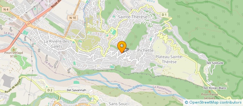 localisation de l'entreprise ASSOCIATION SYNDICALE DU LOTISSEMENT CACHE-CACHE à LA POSSESSION