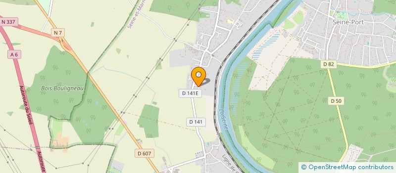 localisation de l'entreprise ASSOCIATION SYNDICALE DU LOTISSEMENT DE LA CORNE AUX MOINES à SAINT-FARGEAU-PONTHIERRY