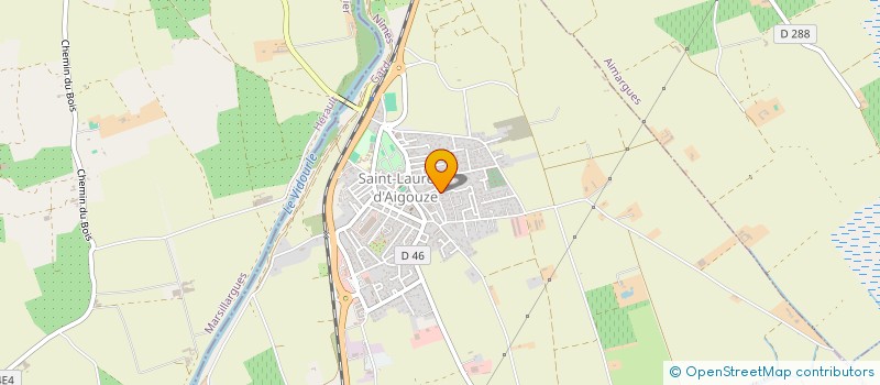 localisation de l'entreprise ASSOCIATION SYNDICALE DU LOTISSEMENT LE CLOS DES PINS  SAINT-LAURENT-D'AIGOUZE