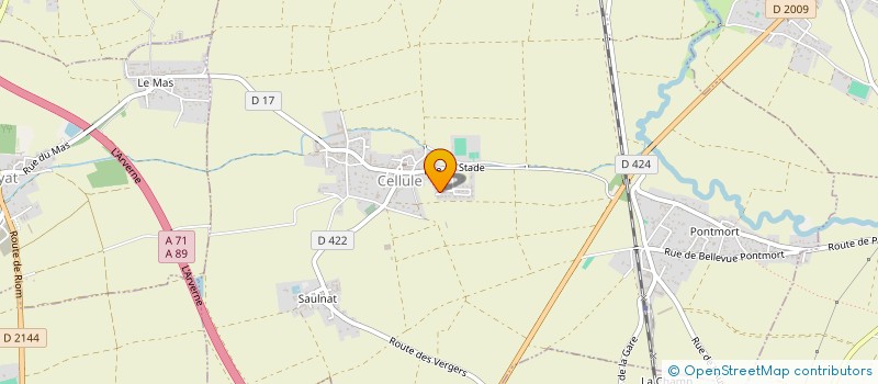 localisation de l'entreprise ASSOCIATION SYNDICALE DU LOTISSEMENT LE PRE CURE  CHAMBARON SUR MORGE