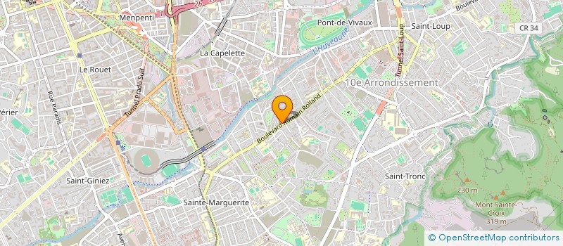 localisation de l'entreprise ASSOCIATION SYNDICALE DU SQUARE LA PAULINE à MARSEILLE