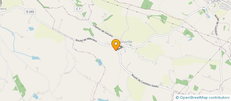 localisation de l'entreprise ASSOCIATION SYNDICALE LE VALLON DE LA VIERGE  MARESTAING